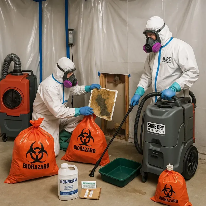 Contaminated Water Handling Protocols process in Bond County, IL